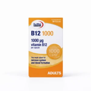 کپسول ویتامین B12 1000 میکروگرم یوروویتال 60 عدد