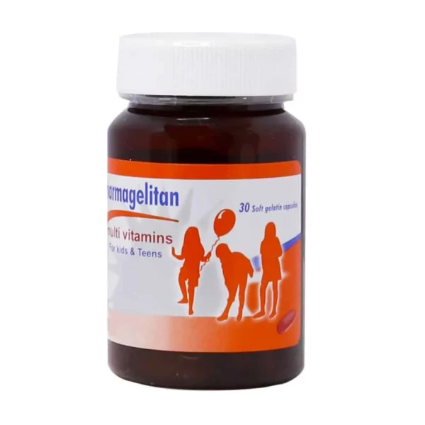 سافت ژل مولتی ویتامین کودکان و نوجوانان PharmaZetian Softgel - تصویر 1