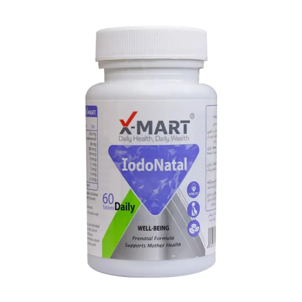 قرص یدوناتال ایکس مارت پیشگیری از کم خونی 30 عددی