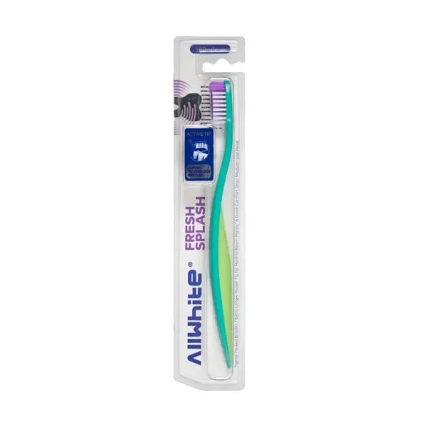مسواک آل وایت مدل Fresh Splash برس متوسط بهداشت دهان