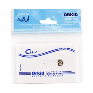نخ دندان کارتی ارکید تمیز کننده دندان 50 متر