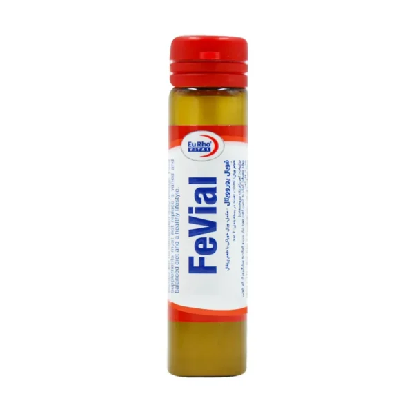 ویال خوراکی فویال یوروویتال تامین آهن 6 عدد