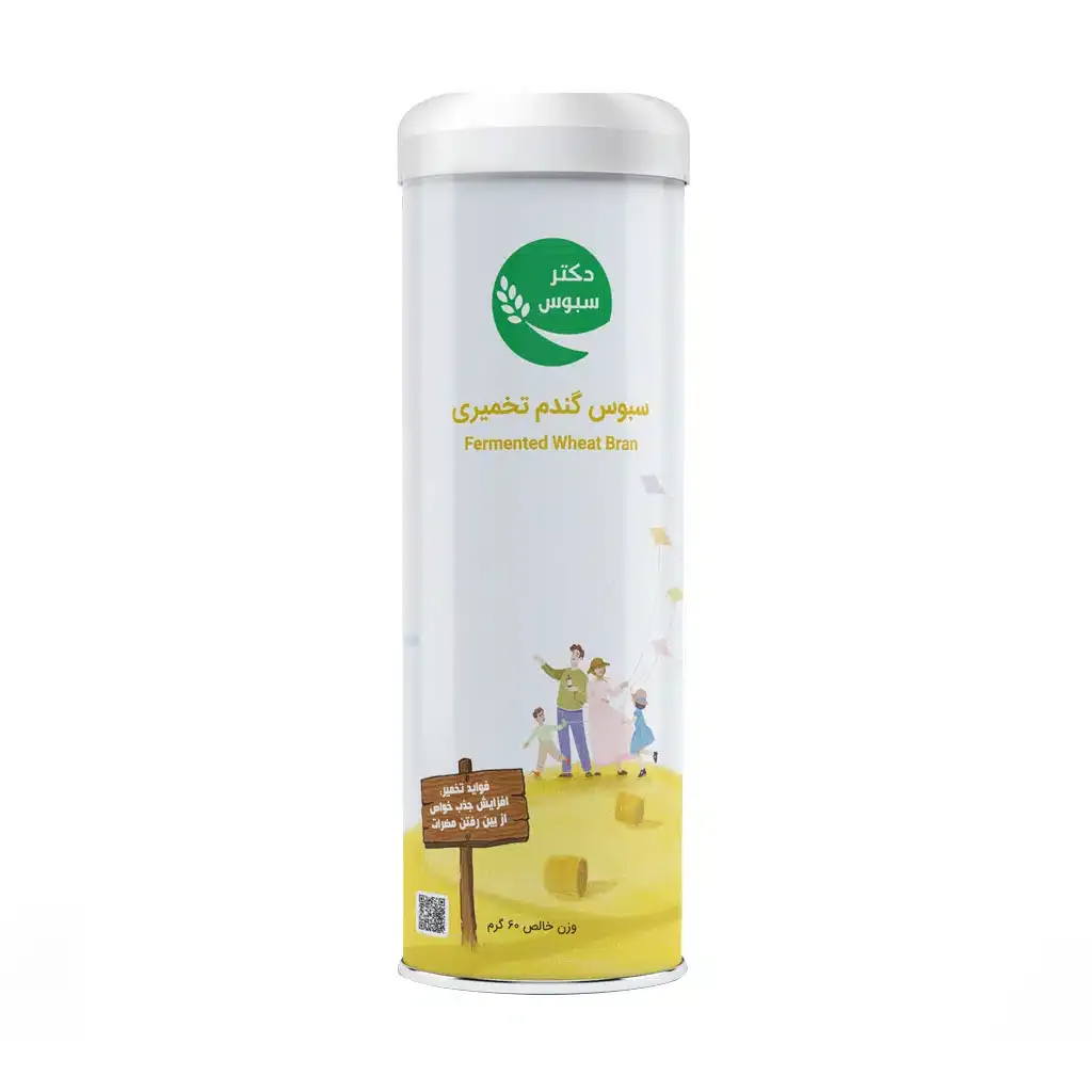 پودر سبوس گندم تخمیری 60 گرم