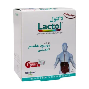 پودر لاکتول شرکت نیچرز اونلی سینبیوتیک برای بهبود گوارش 30 ساشه