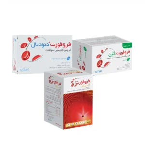 پک مکمل های کم خونی دارو سازی دکتر عبیدی تامین آهن و مواد مغذی 3 عددی