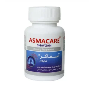 کپسول آسماکر دارو افشان شایگان کمک به کاهش التهابات دستگاه تنفسی 60 عدد