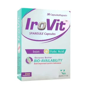 کپسول آیروویت ویتان پیشگیری و درمان کم خونی ۳۰ عددی