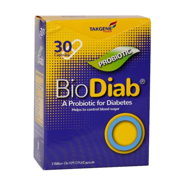 کپسول بایو دایاب تک ژن فارما کنترل قند خون 30 عدد