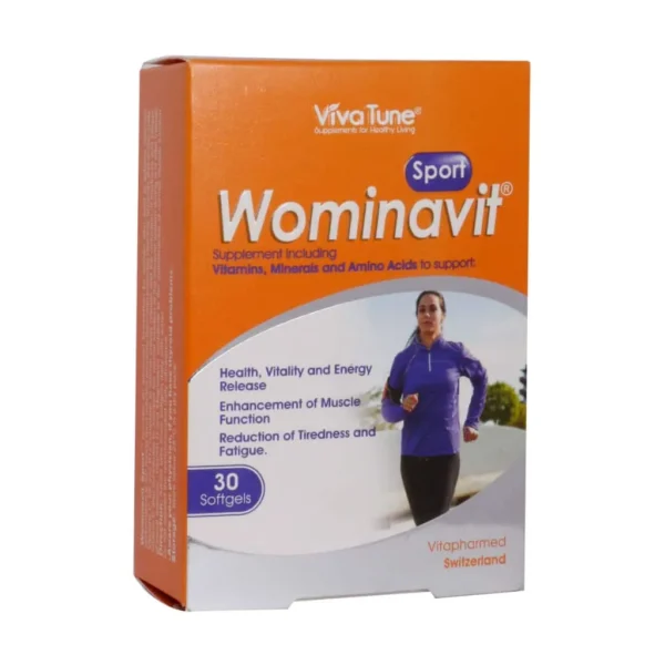 کپسول نرم ژلاتینی ومیناویت اسپورت ویواتیون تقویت عملکرد عضلات 30 عدد