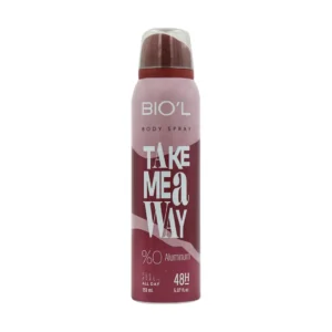 اسپری بدن مردانه بیول مدل Take Me Away 150 میلی لیتر ماندگاری بالا