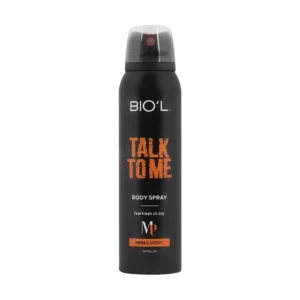 اسپری بدن مردانه بیول مدل Talk To Me 150 میلی لیتر ماندگاری بالا