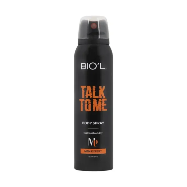 اسپری بدن مردانه بیول مدل Talk To Me 150 میلی لیتر ماندگاری بالا