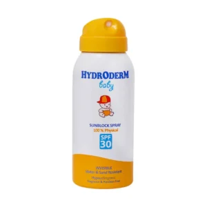 اسپری ضد آفتاب کودکان SPF30 هیدرودرم 100 میلی لیتر بدون حساسیت