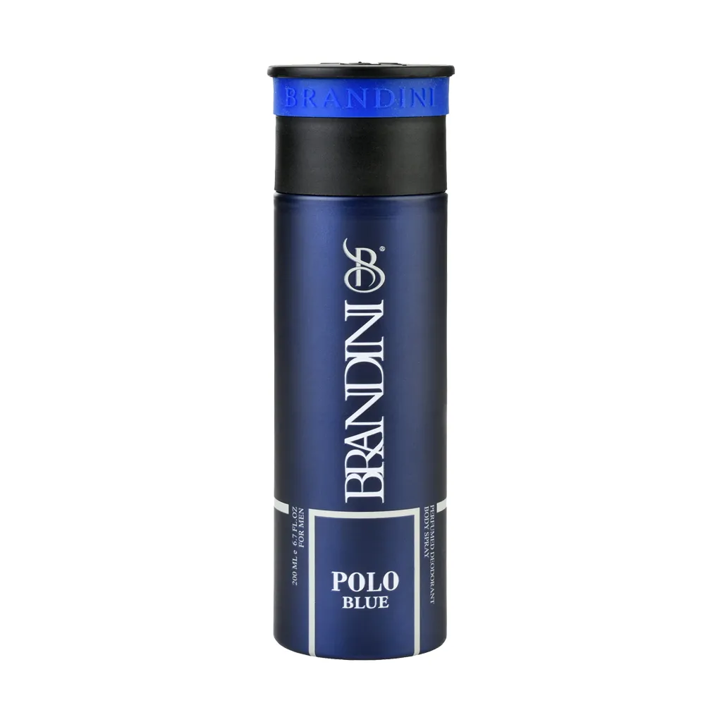 اسپری مردانه برندینی مدل Polo Blue حجم 200 میلی لیتر خنک و شاداب