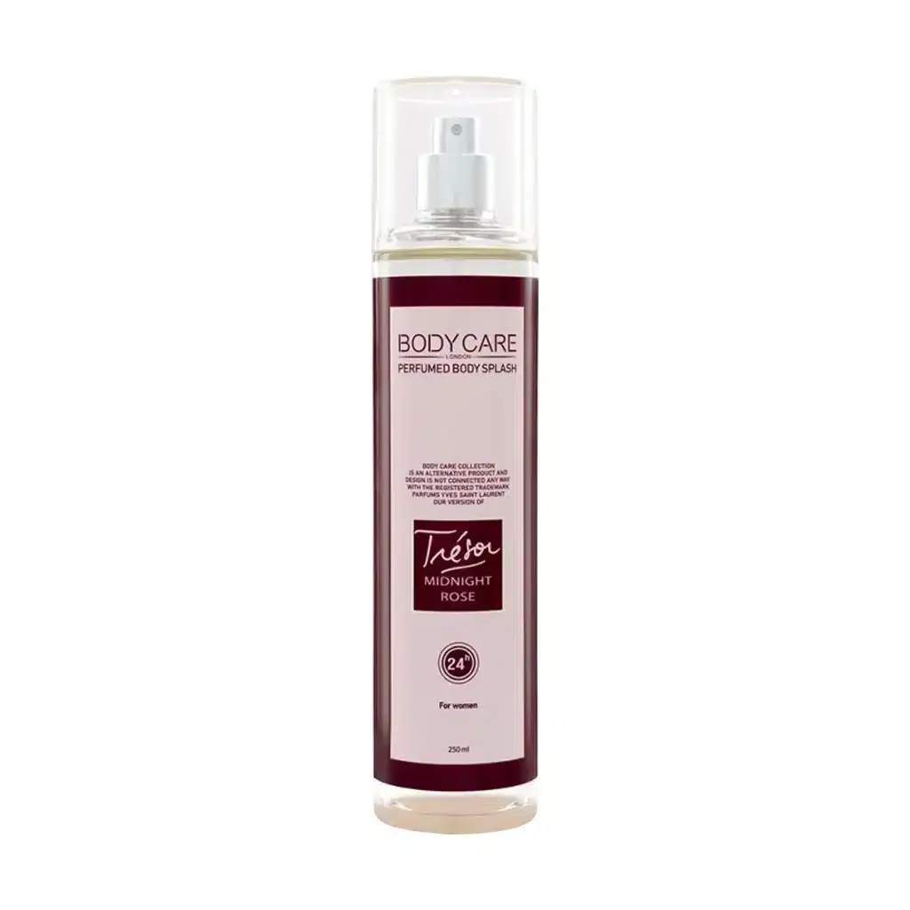 بادی اسپلش زنانه بادی کر مدل Tresor Midnight Rose حجم 250 میلی لیتر رایحه خنک و شیرین