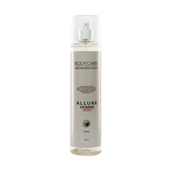 بادی اسپلش مردانه بادی کر مدل Allure Homme حجم 250 میلی لیتر رایحه ماندگار