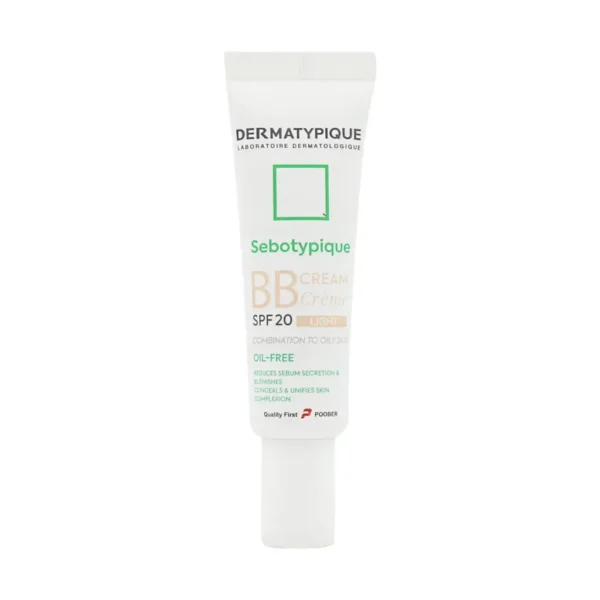 بی بی کرم SPF20 درماتیپیک مناسب پوست چرب و مختلط 30 میلی لیتر