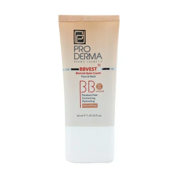 بی بی کرم SPF40 پرودرما مناسب پوست های چرب و جوشدار 40 میلی لیتر