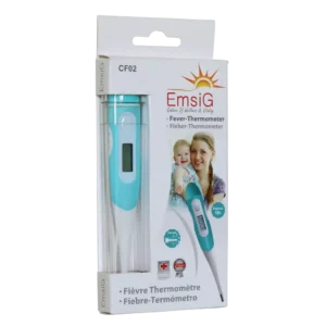 تب سنج دیجیتالی امسیگ مدل CF02 اندازه گیری دما از دهان زیر بغل و مقعد