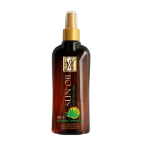 روغن آفتاب حاوی عصاره آلوئه ورا مای SPF 6 برنزه کننده