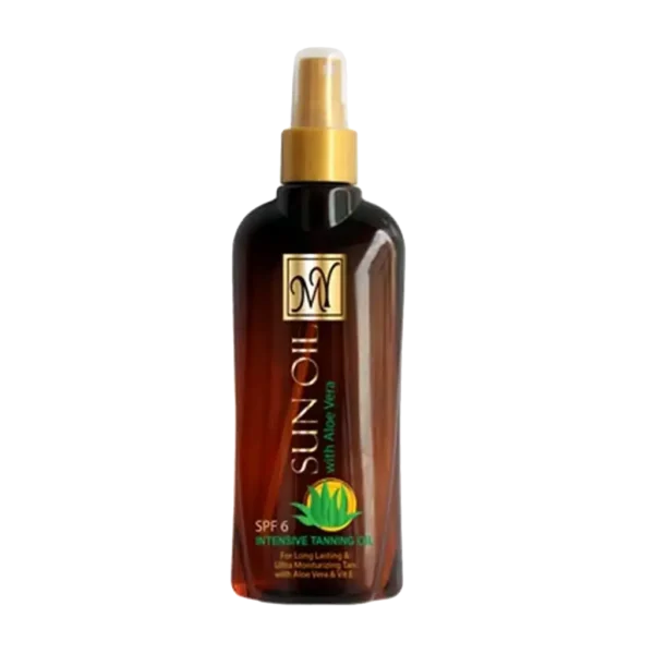 روغن آفتاب حاوی عصاره آلوئه ورا مای SPF 6 برنزه کننده