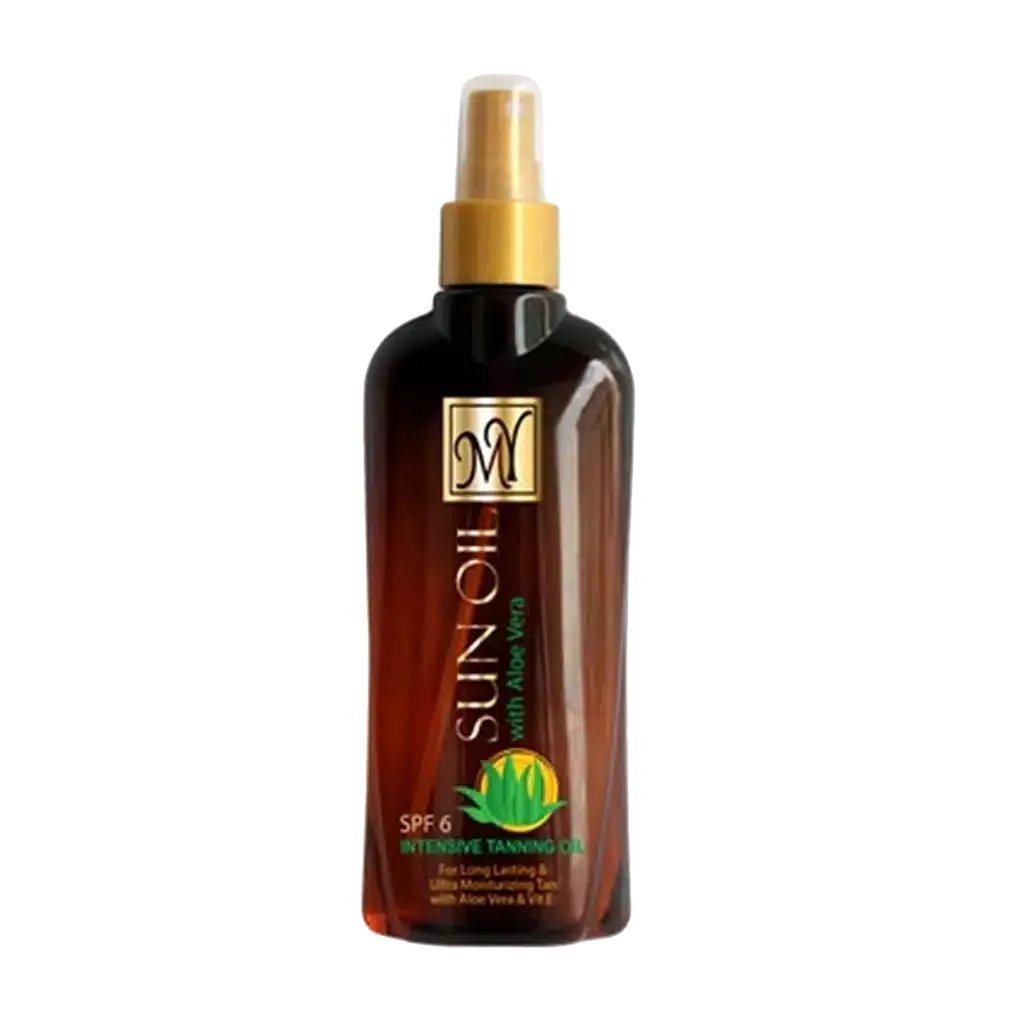 روغن آفتاب حاوی عصاره آلوئه ورا مای SPF 6 برنزه کننده