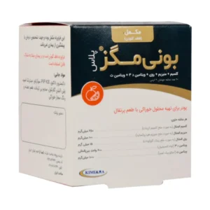 ساشه جوشان بونی مگز پلاس کیمیا آرا 20 عدد مکمل غذایی تقویت استخوان