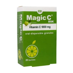 ساشه مجیک ویتامین C 1000 میلی گرم بی اس کی تقویت سیستم ایمنی