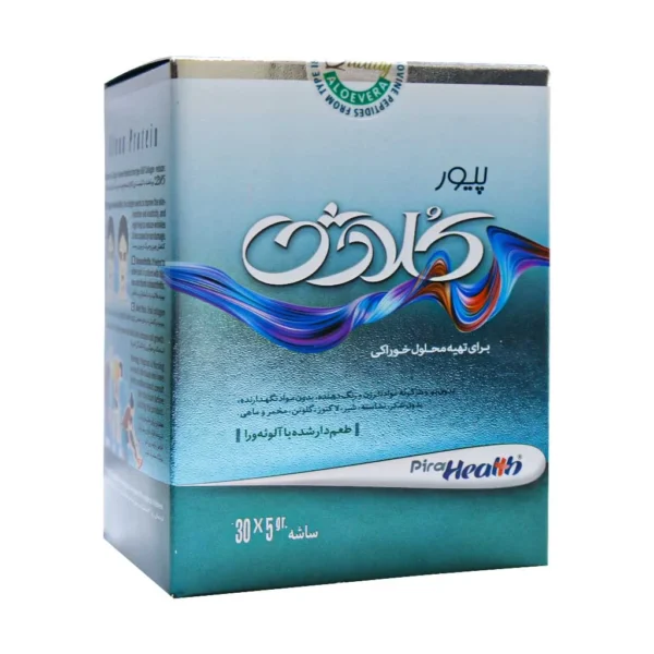 ساشه پیور کلاژن پیراهلث 30 عدد کمک به سلامت پوست و مو