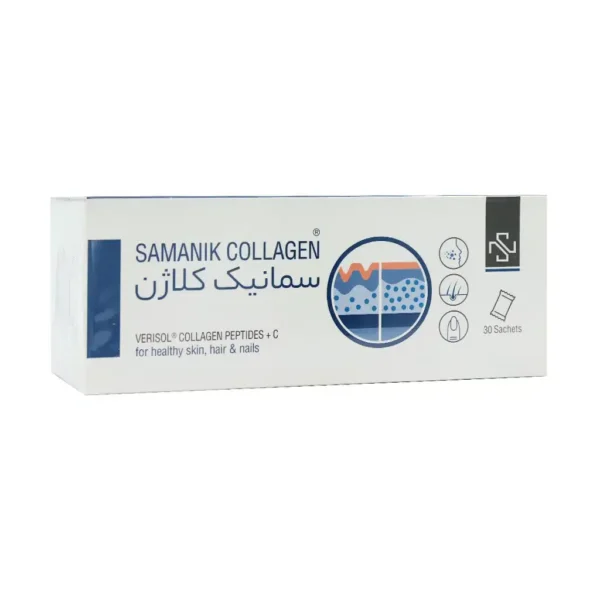 ساشه کلاژن سمانیک 2500 میلی گرم تقویت کننده پوست مو و ناخن 30 عدد