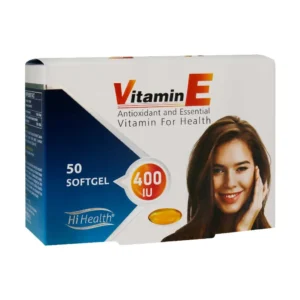 سافت ژل ویتامین E 400 واحد های هلث آنتی اکسیدان و تقویت کننده سیستم ایمنی