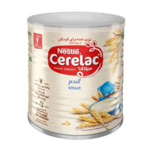 سرلاک گندم به همراه شیر نستله ۴۰۰ گرم غذایی کامل برای کودکان