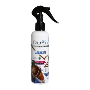 سرم دو فاز رطوبت رسان دیترون حاوی کراتین و روغن آرگان 250 میلی لیتر ترمیم کننده و نرم کننده مو