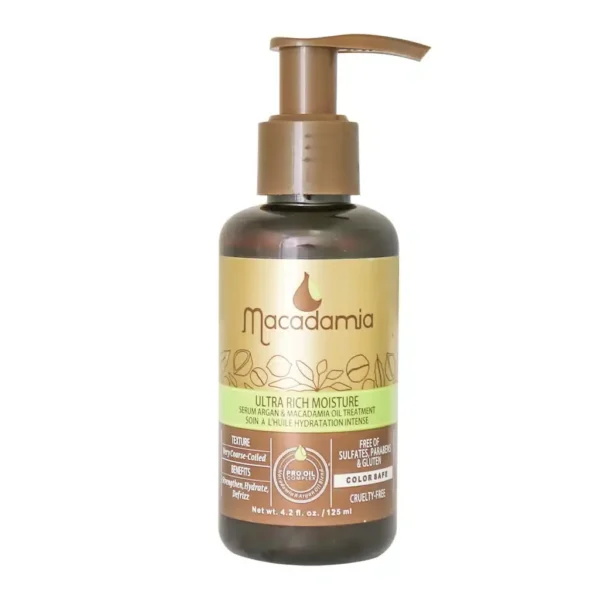 سرم مو تقویتی ماکادمیا روغن آرگان 125 میلی لیتر ترمیم کننده