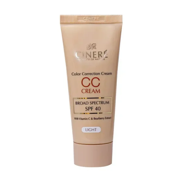 سی سی کرم SPF40 سینره 40 میلی لیتر روشن کننده و مرطوب کننده