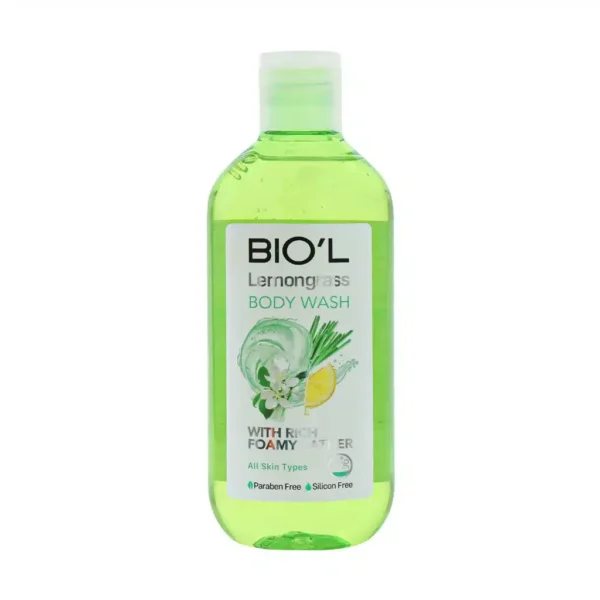 شامپو بدن بیول مدل Lemongrass حجم 400 میلی لیتر پاکسازی عمیق