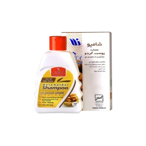 شامپو عصاره پوست گردو نلا ۲۰۰ میلی‌لیتر نلا جلوگیری از سفیدی مو