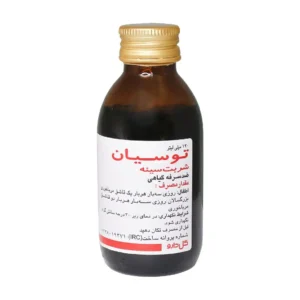 شربت سینه توسیان گل دارو 120 میلی لیتر تسکین سرفه