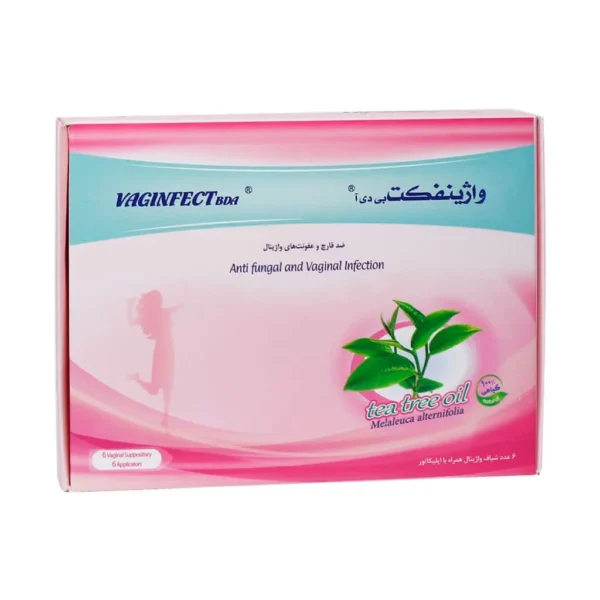 شیاف واژینفکت بی دی آ بهتا دارو 6 عدد ضد عفونی کننده واژن