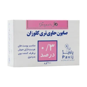صابون آنتی باکتری تری کلوزان 0.3 درصد گل سیتو کنترل چربی پوست