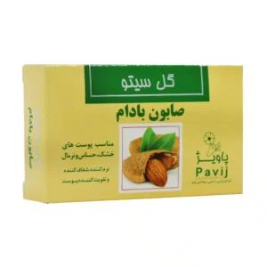 صابون بادام گل سیتو ۱۰۰ گرم روغن بادام مرطوب کننده و نرم کننده پوست