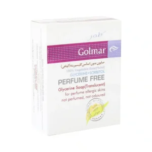 صابون بدون اسانس گلیسیرینه گلمر 100 گرم شستشوی ملایم