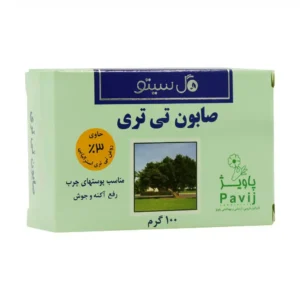 صابون تی تری گل سیتو 100 گرم مناسب پوست های چرب و آکنه دار