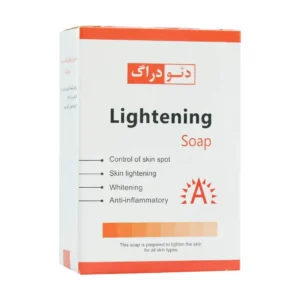 صابون روشن کننده دئودراگ ۹۰ گرم خاصیت لایه برداری و روشن کنندگی