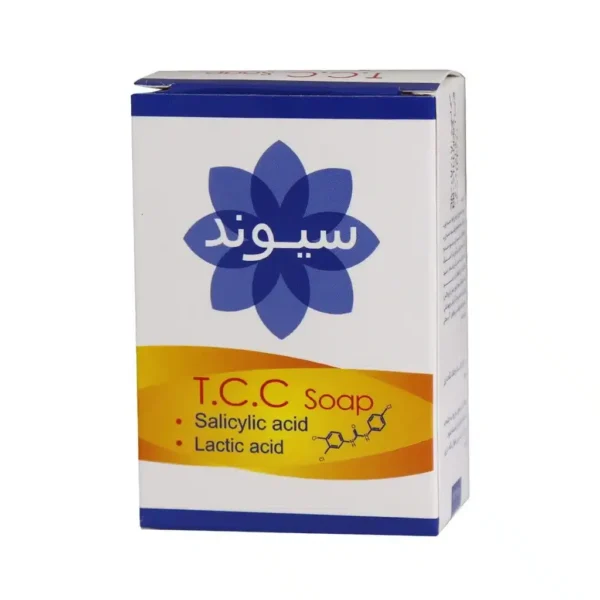 صابون ضد جوش تی سی سی سیوند 90 گرم برای درمان آکنه