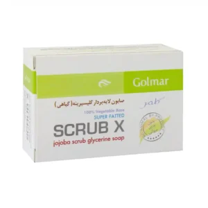 صابون لایه بردار گلیسیرینه گیاهی گلمر 90 گرم لایه برداری پوست