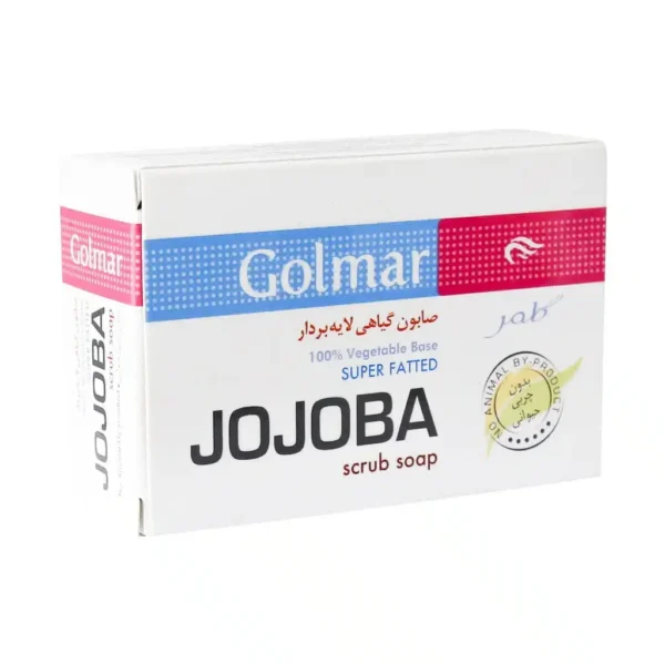 صابون گیاهی لایه بردار جوجوبا گلمر 90 گرم لایه بردار و پاک کننده پوست
