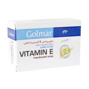 صابون گیاهی ویتامین E گلیسیرینه گلمر 120 گرم مرطوب کننده و ضد پیری