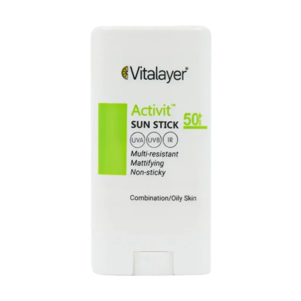 ضد آفتاب استیکی اکتیویت SPF50 ویتالیر 15 گرم
