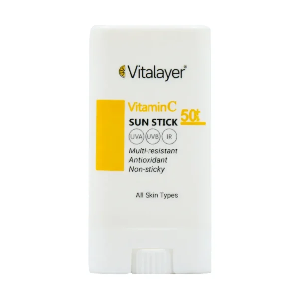 ضد آفتاب استیکی ویتامین C SPF50 ویتالیر برای محافظت از پوست